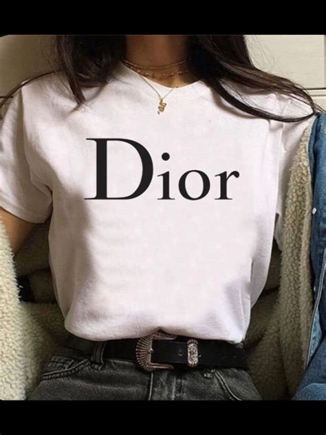 camiseta dior feminina|Camisetas Dior para Mujer .